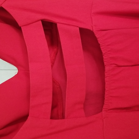 NWT Red Cocktail Dress - Picture 4 of 5